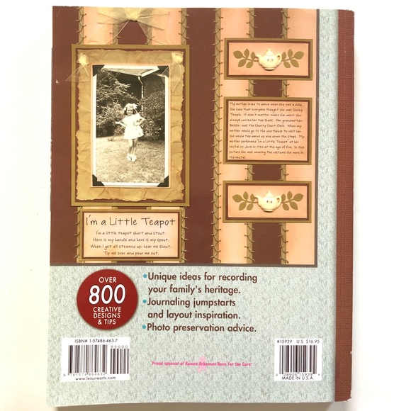 SCRAPBOOKING FAMILY HERITAGE BOOK - Picture 14 of 16